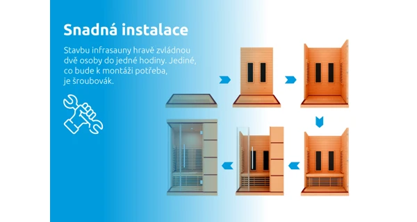 Infrasauna Marimex ELEGANT 2002 L