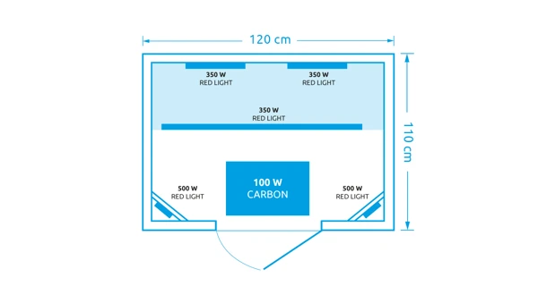 Infrasauna Marimex ELEGANT 2002 L