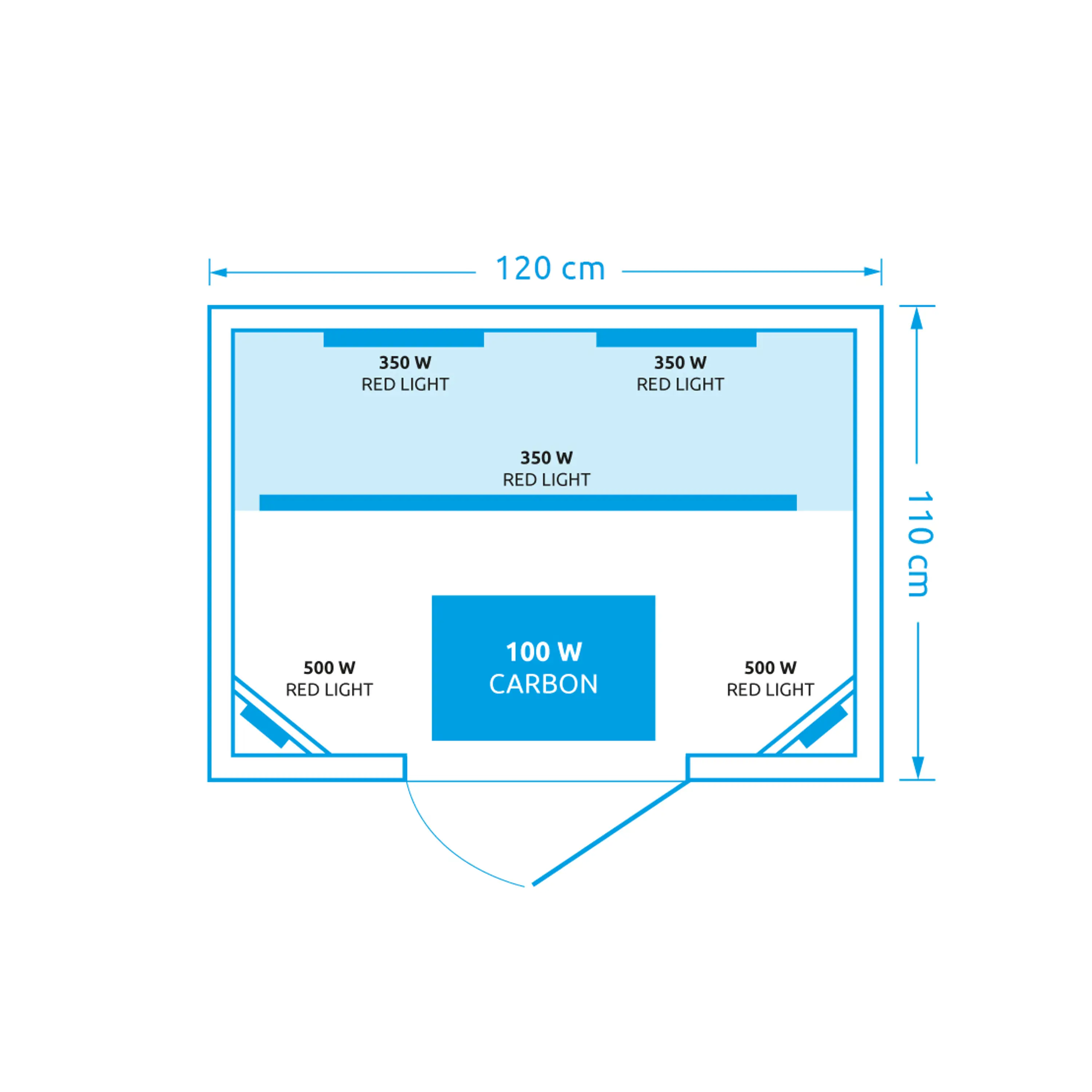 Marimex | Infrasauna Marimex ELEGANT 2002 L | 11105649 Obrázek
