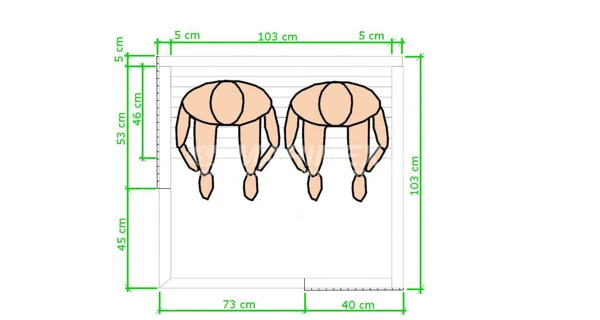 Infrasauna Marimex ELEGANT 3001 L