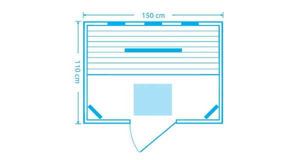 Infrasauna Marimex ELEGANT 3002 XXL