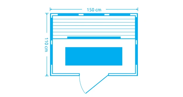 Infrasauna Marimex ELEGANT 3002 XXL - model 2018