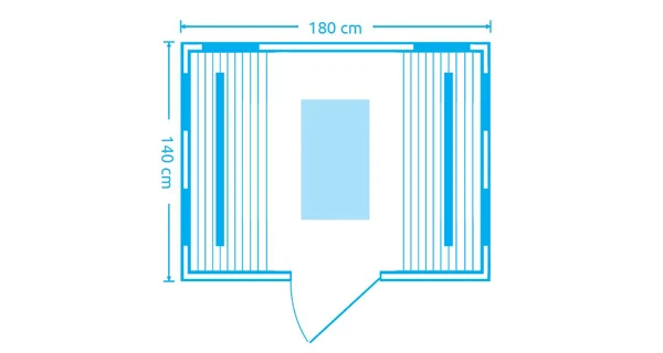 Infrasauna Marimex ELEGANT 4002 XXL