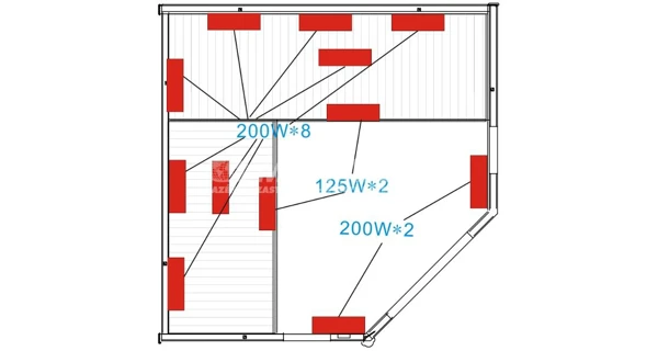 Infrasauna Marimex FAMILY 2001 XXL