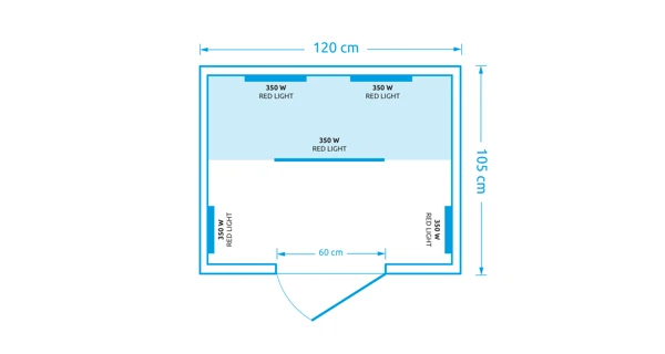 Infrasauna Marimex POPULAR 2003 L (FSC)
