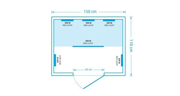 Infrasauna Marimex POPULAR 3003 XL (FSC)