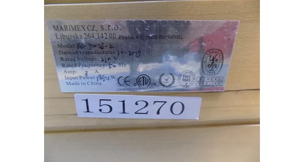 Infrasauna Marimex Popular 4001 L (Bazar, SN 151270)