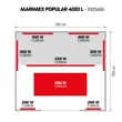 Infrasauna Marimex Popular 4001 L