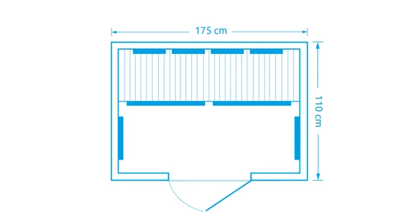 Infrasauna Marimex POPULAR 4003 XXL