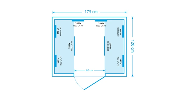 Infrasauna Marimex POPULAR 4003 XXL (Zánovní)