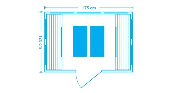 Infrasauna Marimex POPULAR 7001 XXL