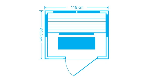 Infrasauna Marimex SMART 1001 L