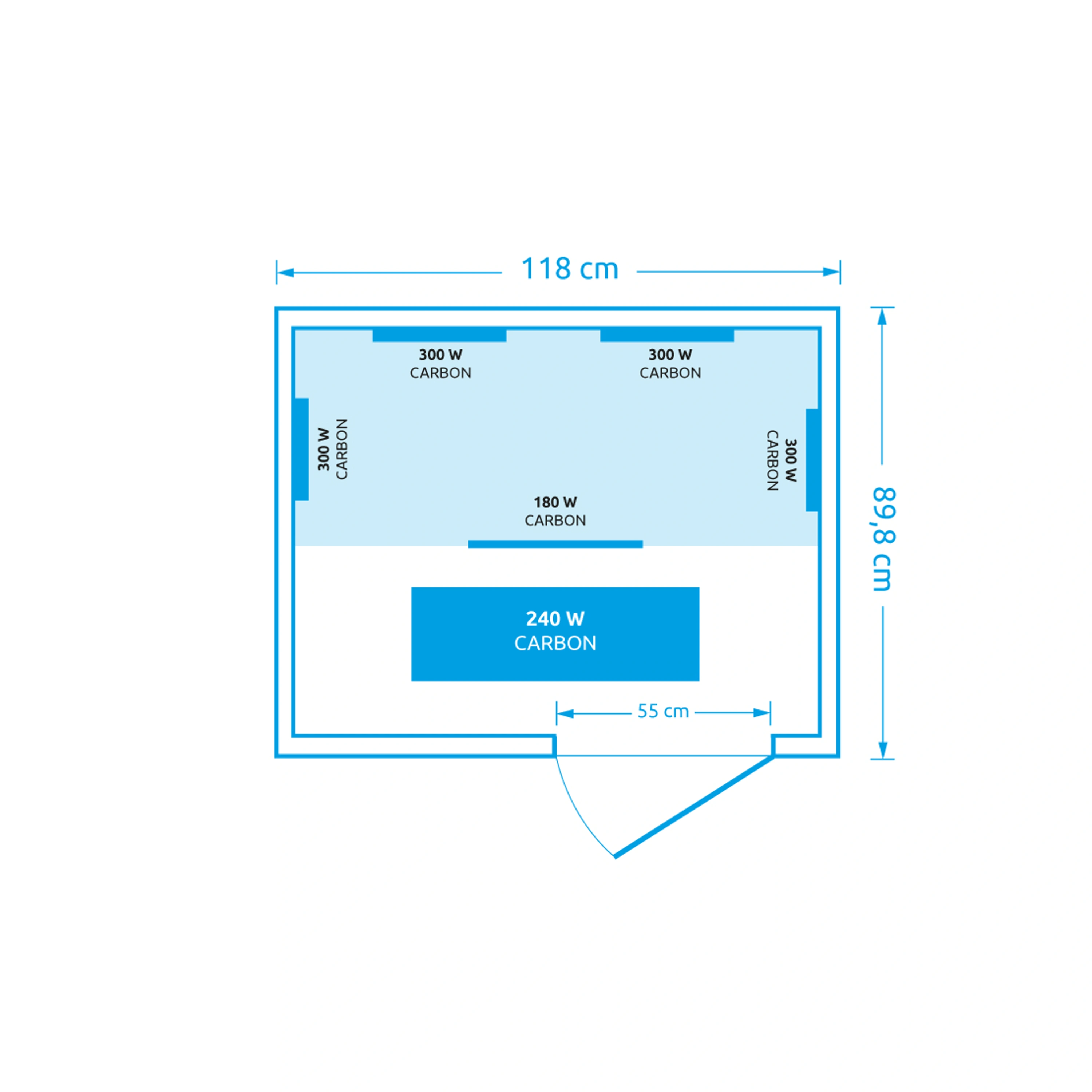 Marimex | Infrasauna Marimex SMART 2001 L | 11105664 Obrázek