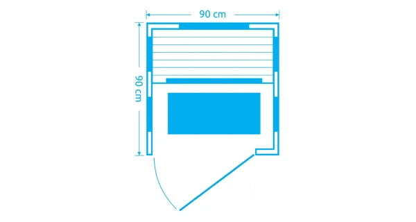 Infrasauna Marimex TRENDY 1001 M s Wi-Fi (FSC)