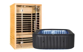 Infrasauna Marimex TRENDY 2001 L + Vířivý bazén MSPA Tekapo C-TE041