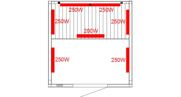 Infrasauna Marimex TRENDY 2001 M (rozbalená)
