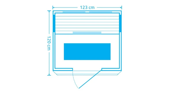 Infrasauna Marimex TRENDY 3011 L
