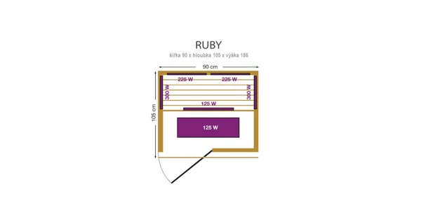 Infrasauna Ruby