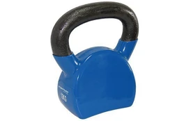 Kettlebell vinyl TUNTURI 12 kg, modrý