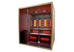 Kombinovaná sauna Marimex UNITE XXL s Wi-Fi (FSC) + saunová kamna