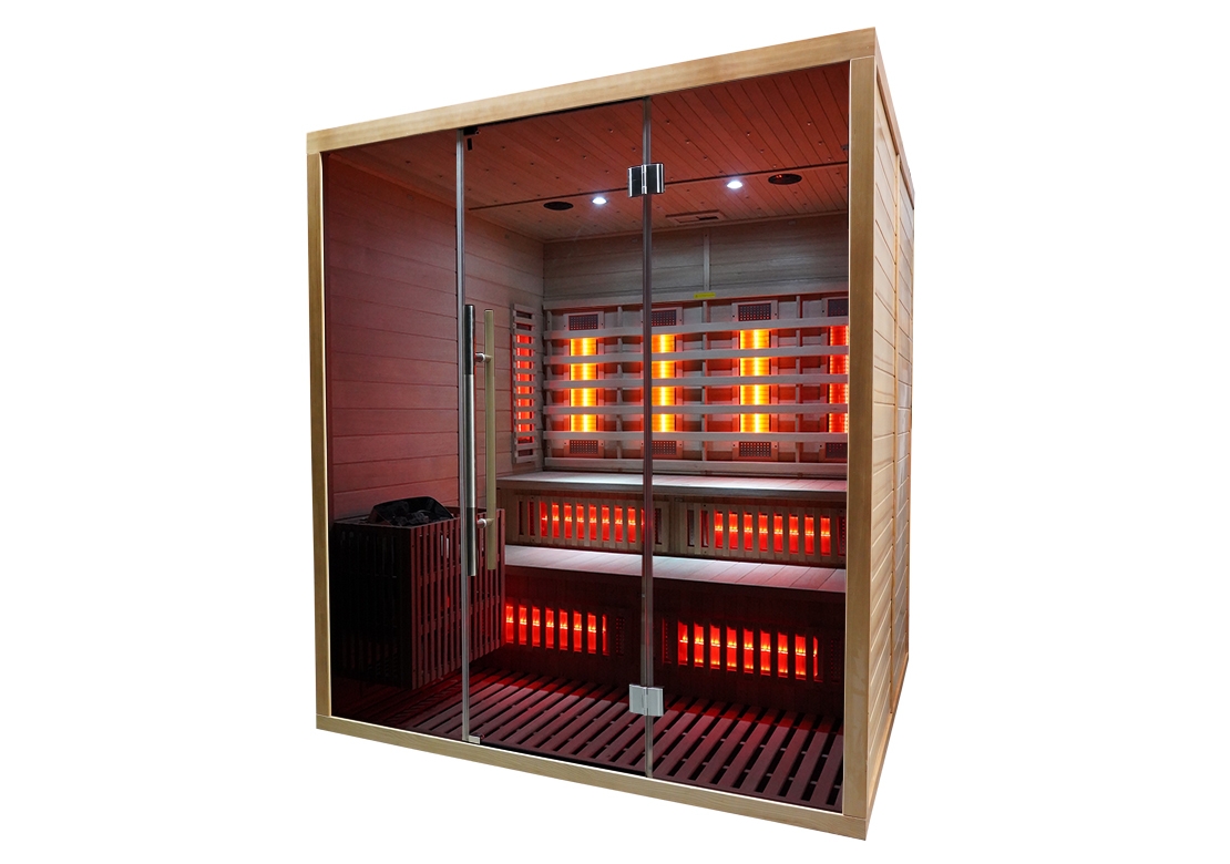 Marimex | Kombinovaná sauna Marimex UNITE XXL + saunová kamna | 11100113 Obrázek