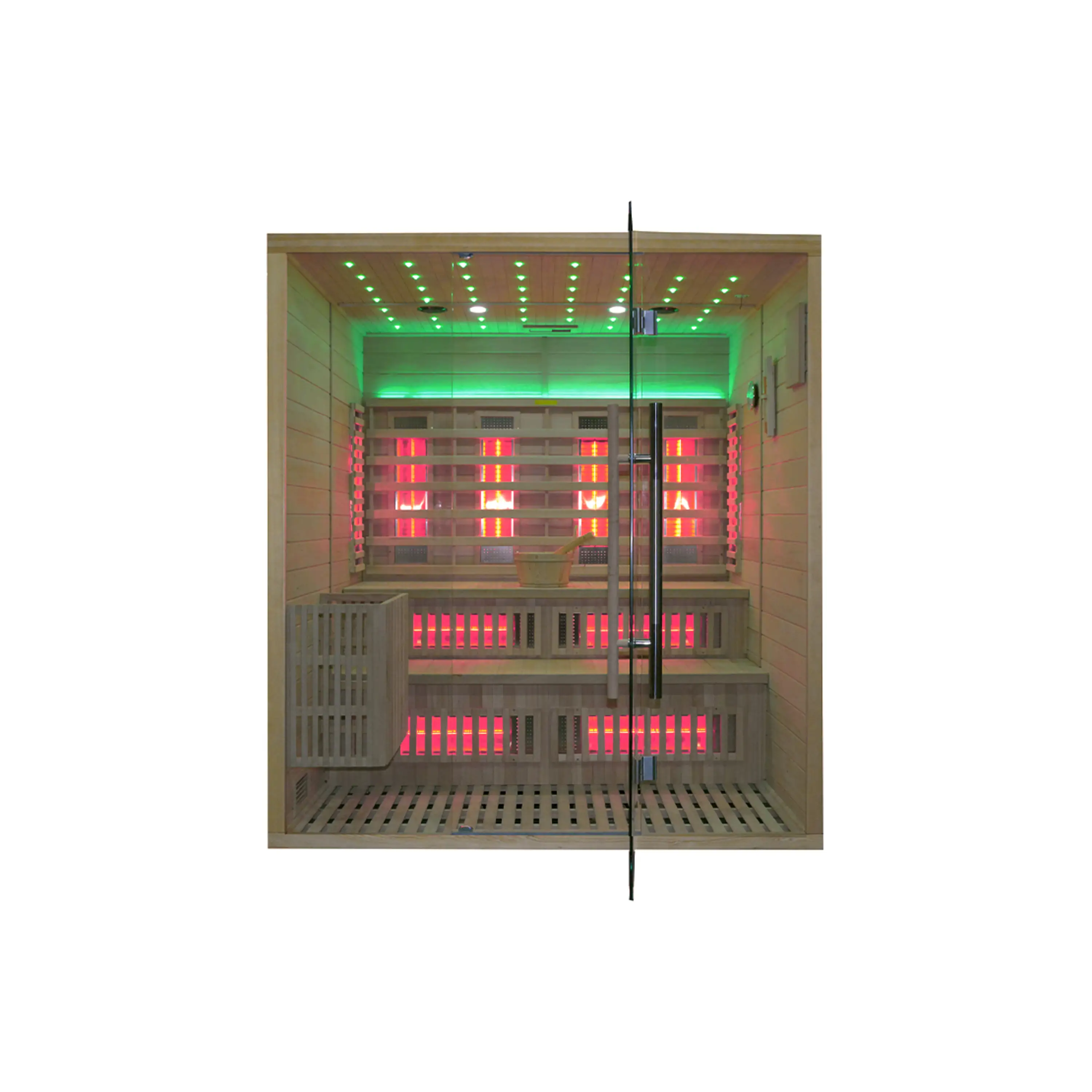 Marimex | Kombinovaná sauna Marimex UNITE XXL + saunová kamna | 11100113 Obrázek