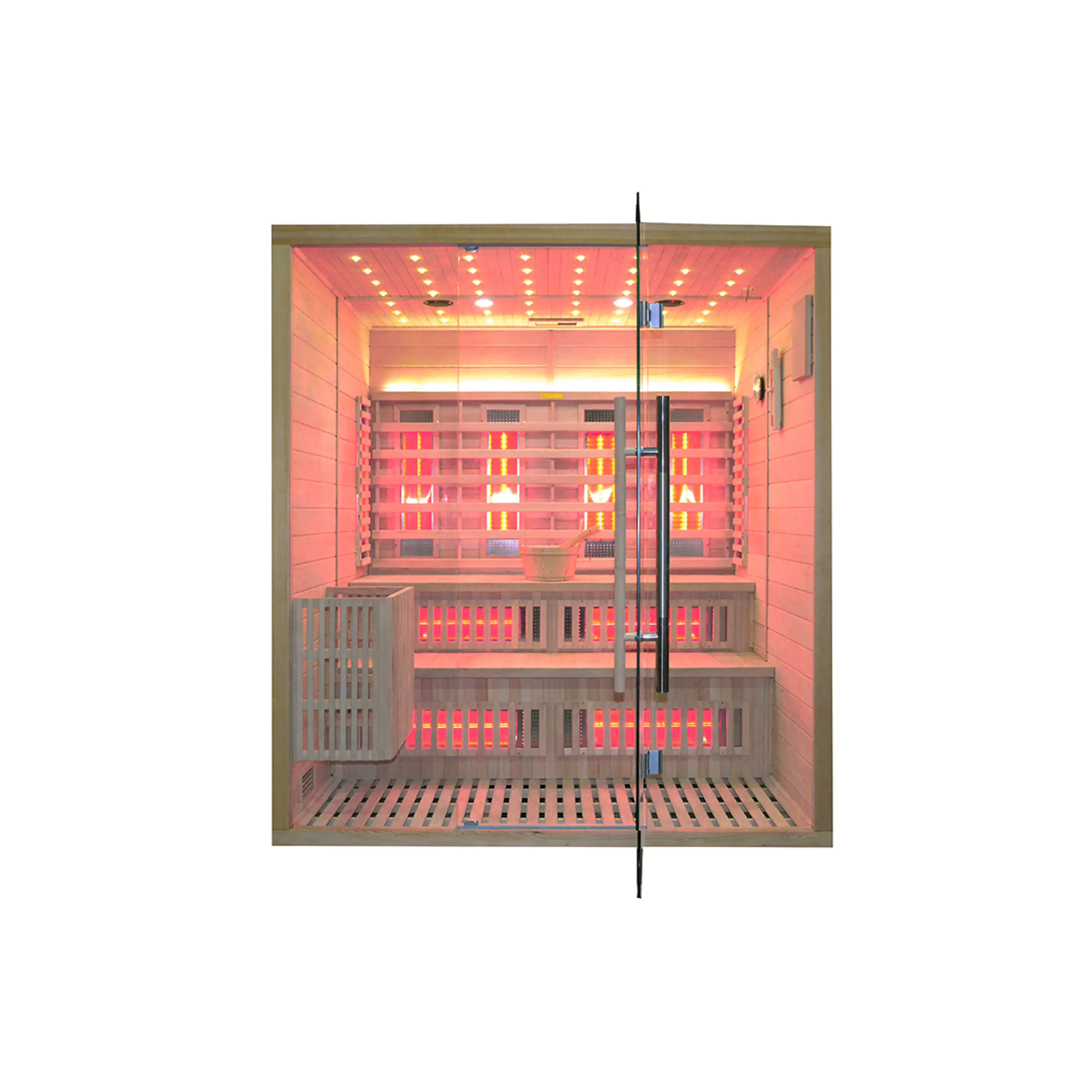 Marimex | Kombinovaná sauna Marimex UNITE XXL + saunová kamna | 11100113 Obrázek