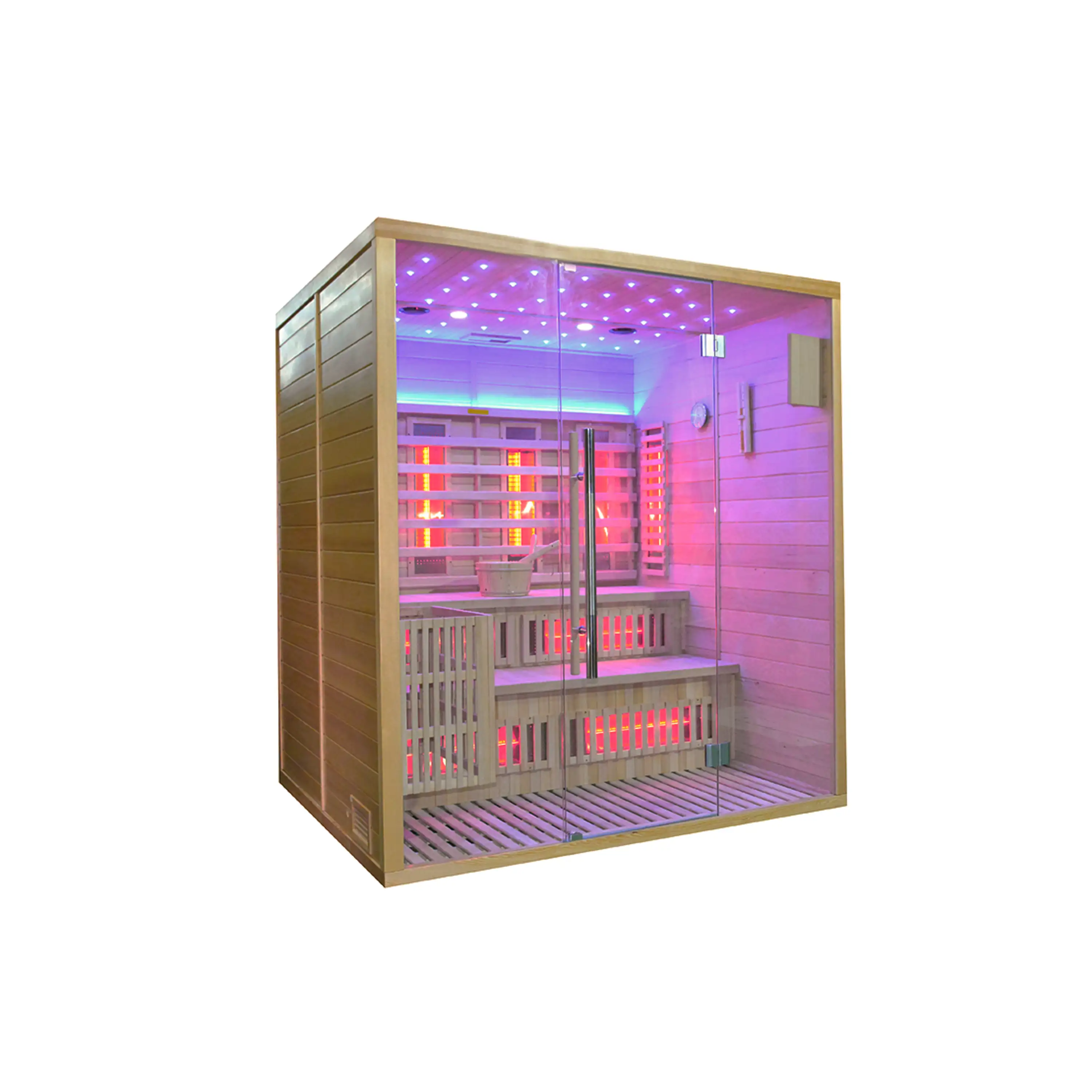 Marimex | Kombinovaná sauna Marimex UNITE XXL + saunová kamna | 11100113 Obrázek