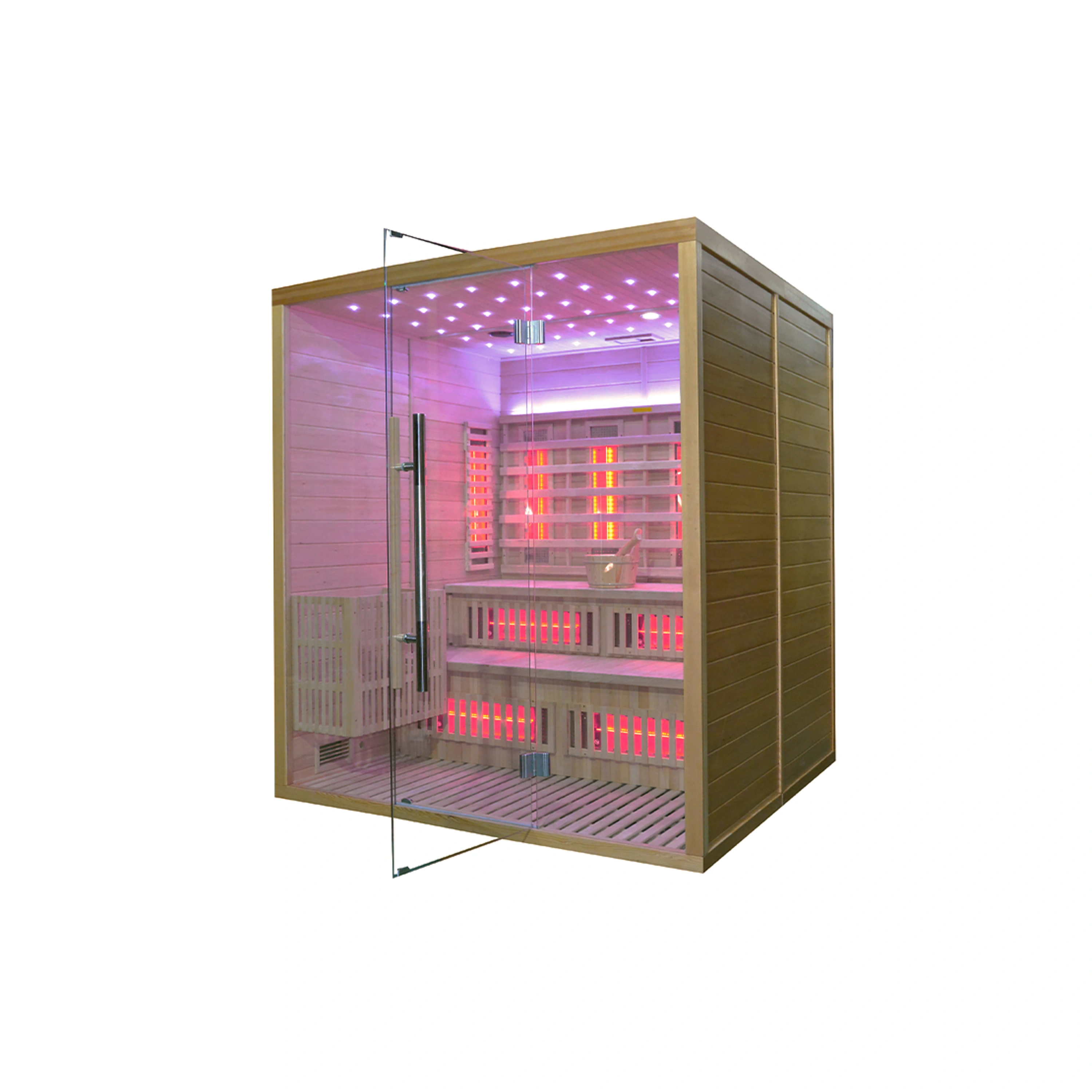 Marimex | Kombinovaná sauna Marimex UNITE XXL + saunová kamna | 11100113 Obrázek