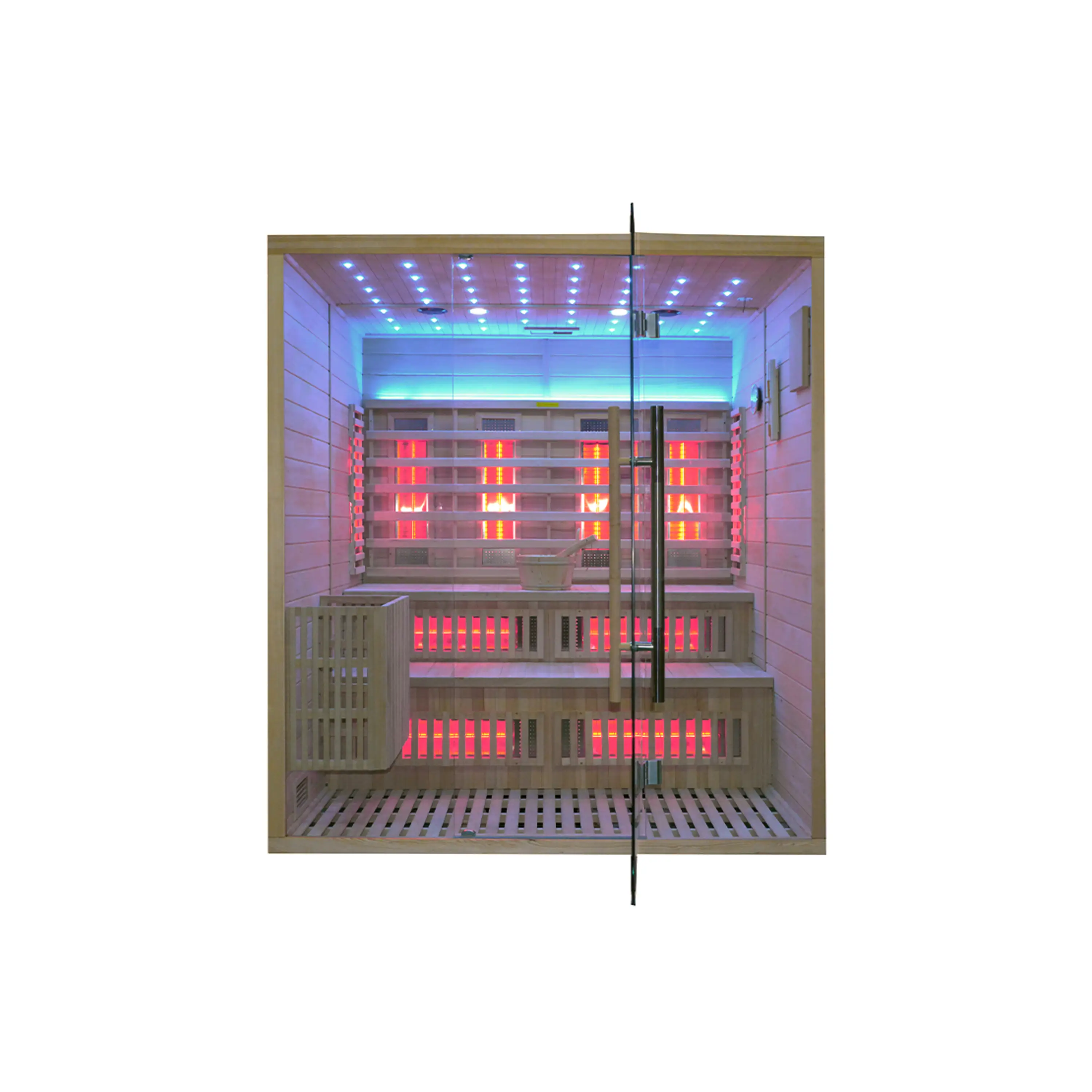 Marimex | Kombinovaná sauna Marimex UNITE XXL + saunová kamna | 11100113 Obrázek