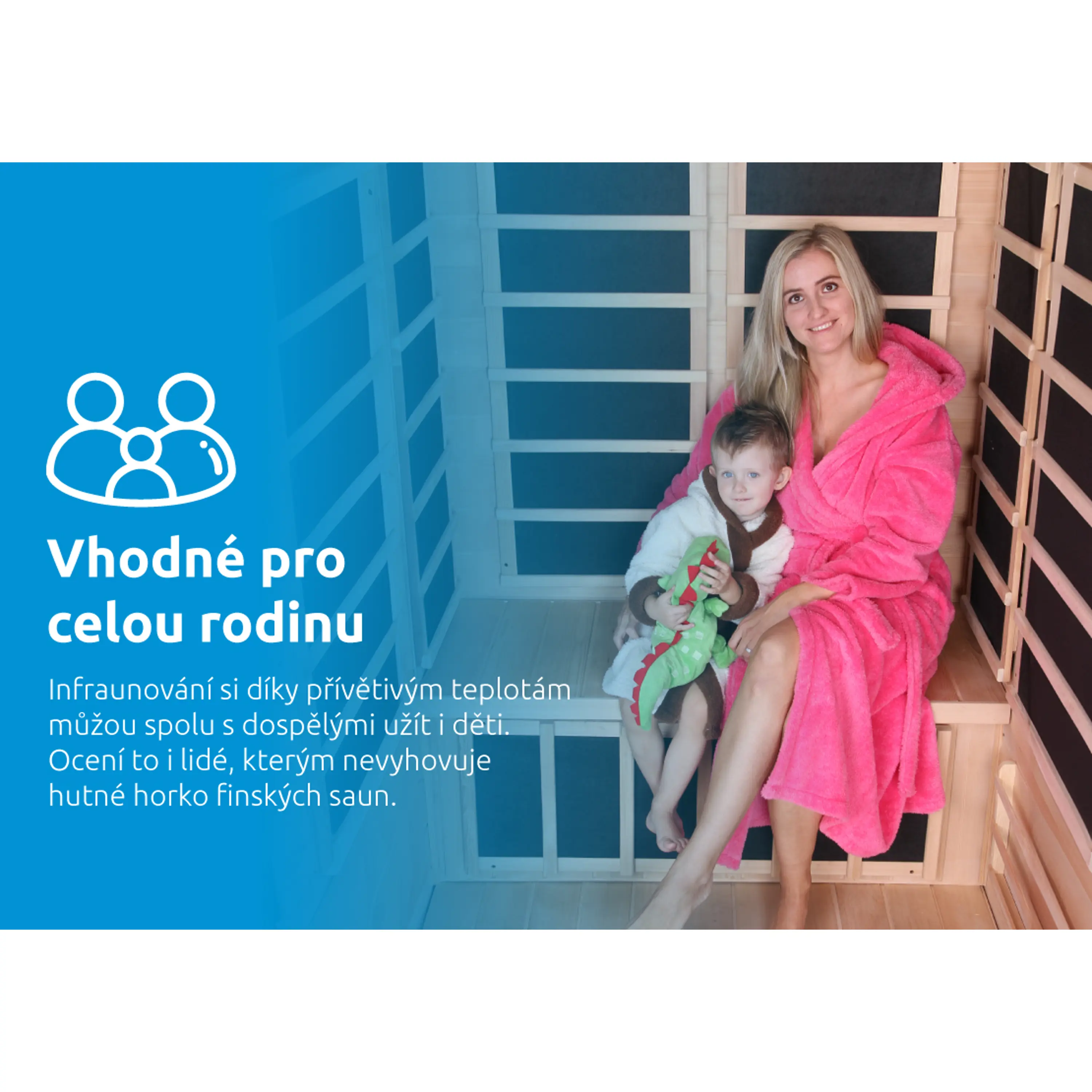 Marimex | Kombinovaná sauna Marimex UNITE XXL + saunová kamna | 11100113 Obrázek