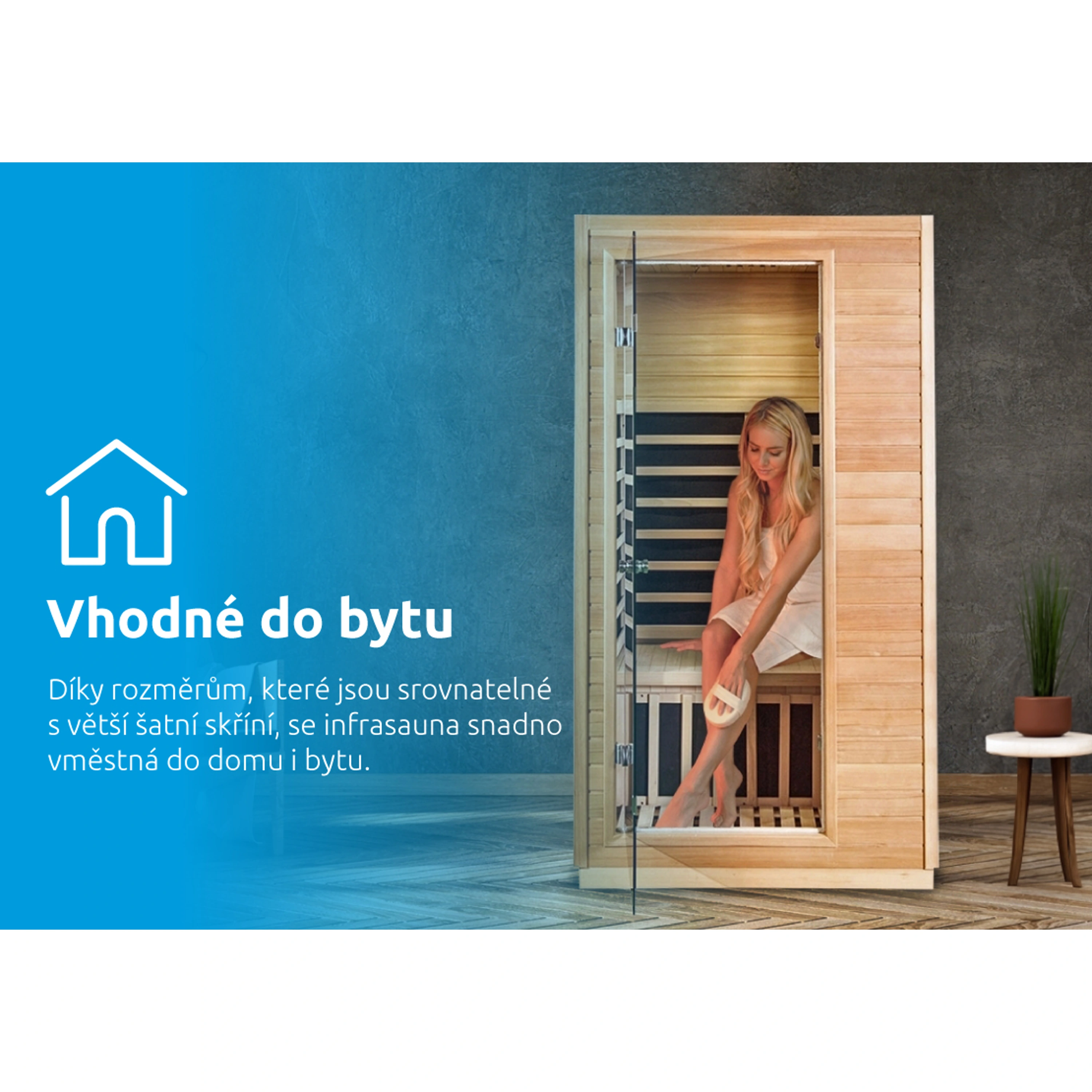 Marimex | Kombinovaná sauna Marimex UNITE XXL + saunová kamna | 11100113 Obrázek