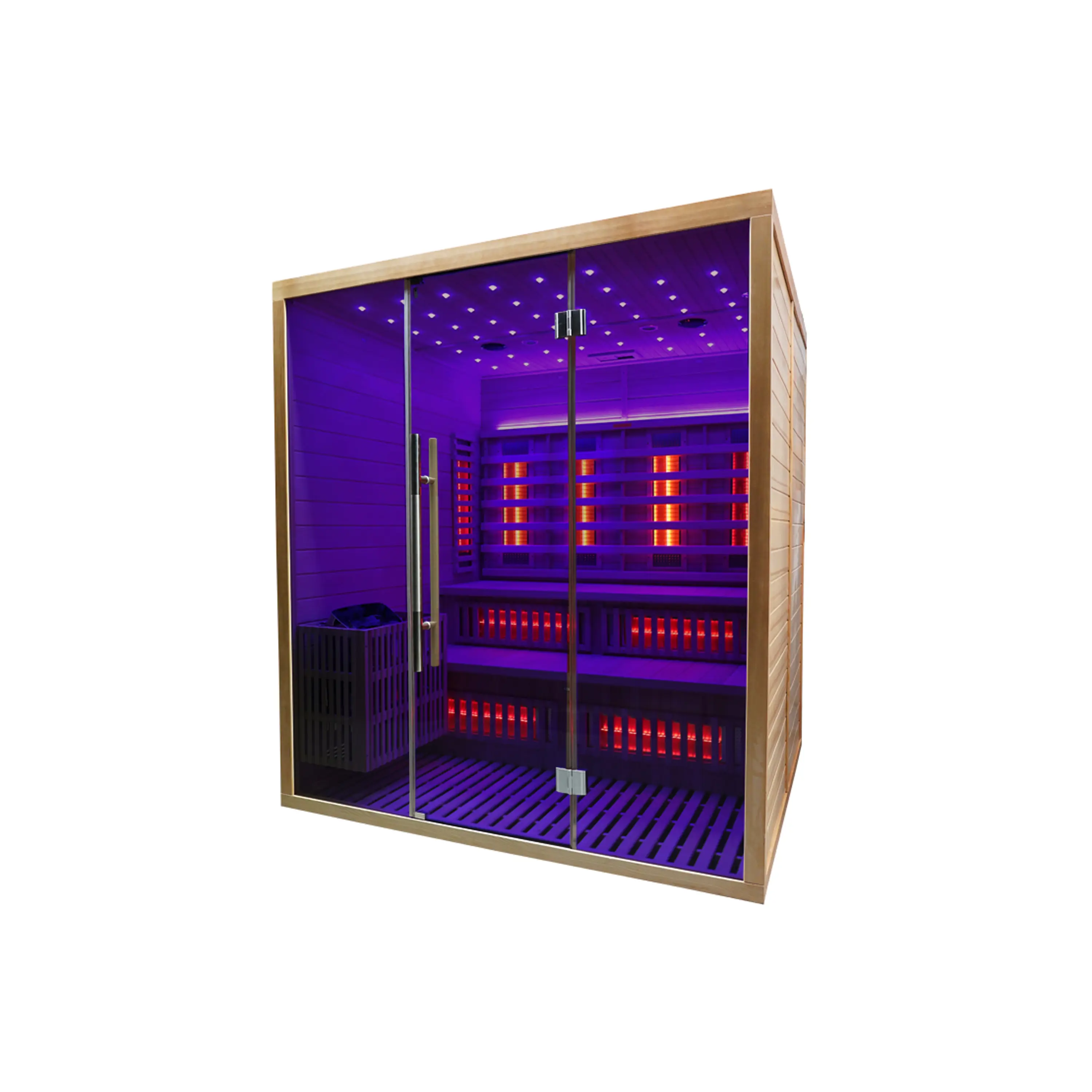 Marimex | Kombinovaná sauna Marimex UNITE XXL + saunová kamna | 11100113 Obrázek