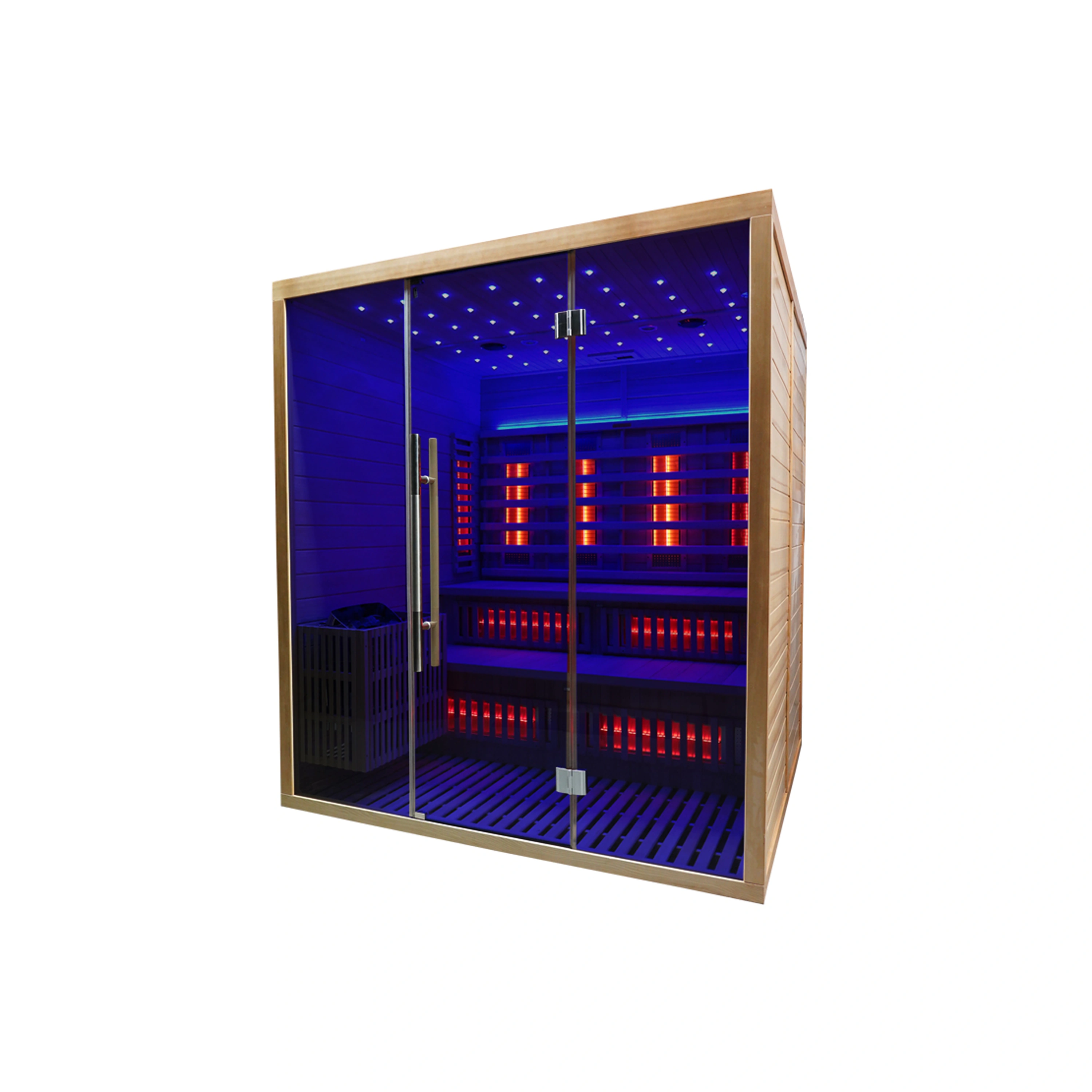 Marimex | Kombinovaná sauna Marimex UNITE XXL + saunová kamna | 11100113 Obrázek