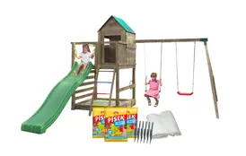 Kompletní set dětského hřiště Marimex Play Basic 007
