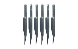 Kotva pro dětské hrací sestavy - sada 6 ks