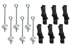 Kotvicí sada pro trampolíny, 6 ks