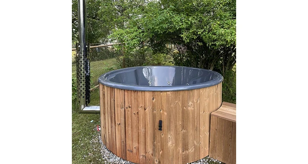 Koupací sud s masážním systémem - průměr 200 cm