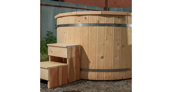 Koupací sud s plastovou vložkou - průměr 200 cm