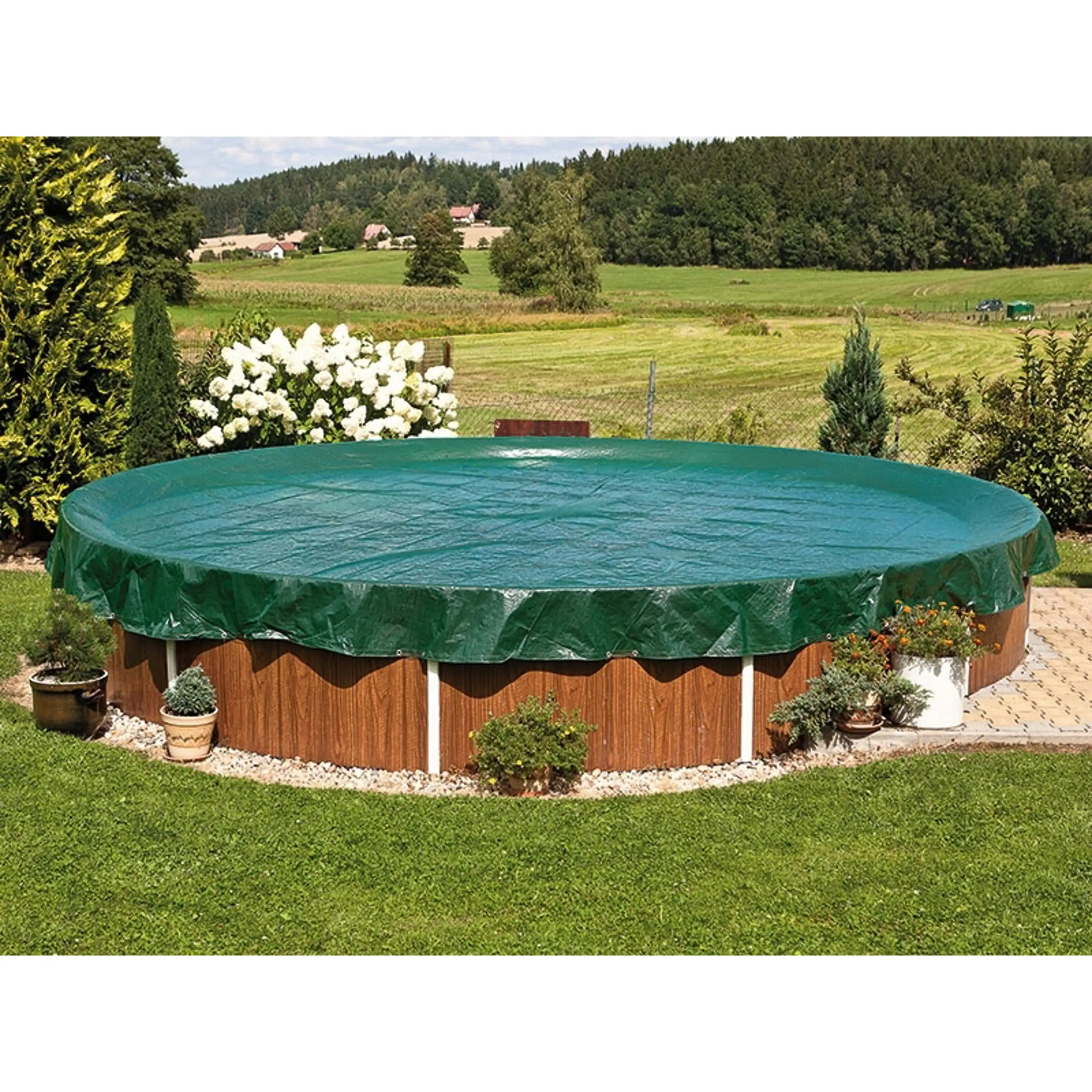 Marimex | Krycí plachta SUPREME pro oválné bazény Orlando Premium 3,66 x 5,48 m | 10420014 Obrázek