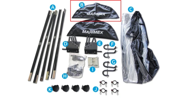 Kryt kloubů Marimex (k zastřešení Pool House Control 3,05 a 3,66 m) Kryt kloubů Marimex (k zastřešení Pool House Control 3,05 a 3,66 m)