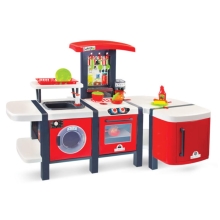 Kuchyňka Mochtoys s ledničkou a příslušenstvím (náhradní obal)