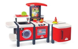 Kuchyňka Mochtoys s ledničkou a příslušenstvím (náhradní obal)