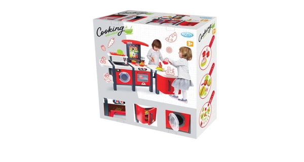 Kuchyňka Mochtoys s ledničkou a příslušenstvím (náhradní obal)