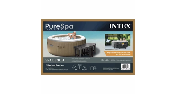 Lavice k vířivému bazénu - nízká