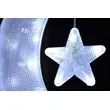 LED dekorace - měsíc a hvězda