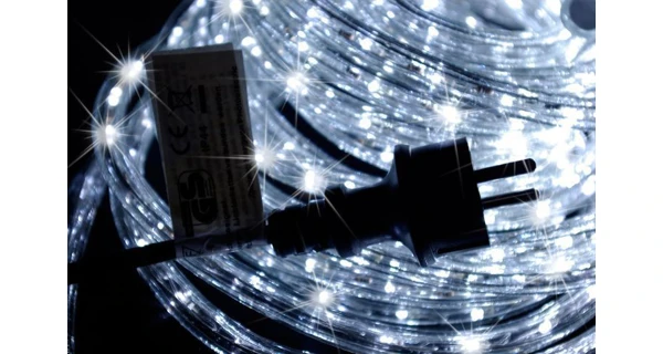 LED kabel 10 m - studená bílá