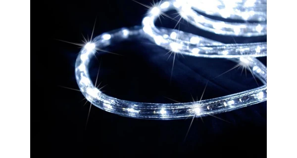 LED kabel 10 m - studená bílá