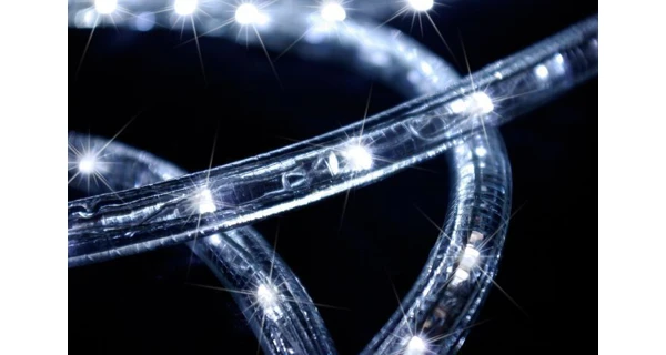 LED kabel 10 m - studená bílá