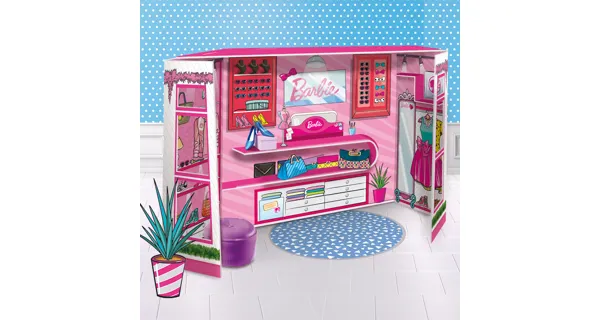 Lisciani Barbie módní butik s panenkou